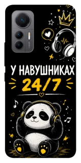 Чехол на Xiaomi 12 Lite У навушниках 24/7 фото 1 из 1