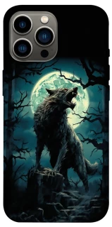 Чохол на Apple iPhone 13 Pro Max (6.7") Вовк під місяцем фото 1 з 1