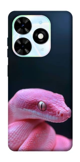 Чехол на TECNO Spark Go 2024 Розовая Змея фото 1 из 1