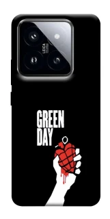 Чехол на Xiaomi 14 Pro Green Day logo фото 1 из 1