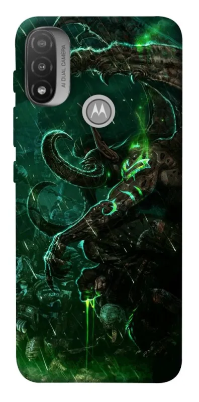 Чехол на Motorola Moto E20 Warcraft Illidan v2 фото 1 из 1