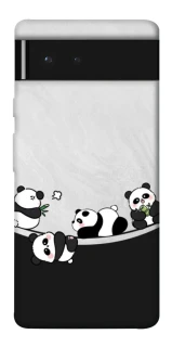 Чохол на Google Pixel 6 Four pandas фото 1 з 1