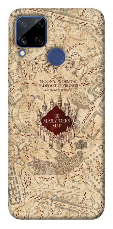 Чохол на Realme C15 Harry Potter Marauder's Map фото 1 з 1