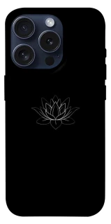 Чехол на Apple iPhone 15 Pro (6.1") Black Lotus фото 1 Чехол на Apple iPhone 15 Pro (6.1") Black Lotus фото 1 из 1