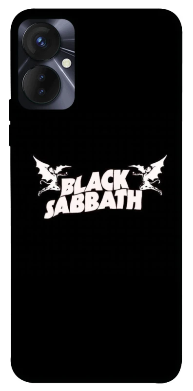 Чехол на TECNO Spark 9 Pro Black Sabbath logo ver.2 фото 1 из 1