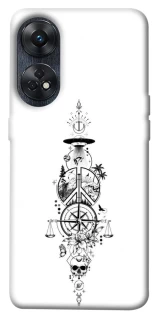 Чохол на Oppo Reno 8T 4G Tattoo ver.7 фото 1 з 1