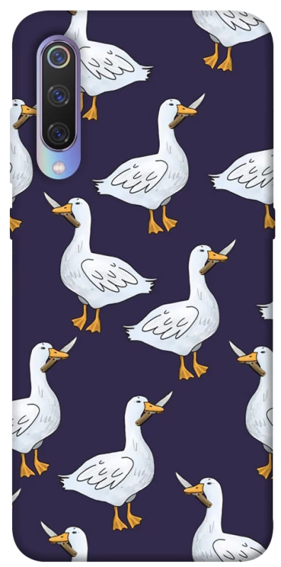 Чехол на Xiaomi Mi 9 Гуси с претензией фото 1 из 1