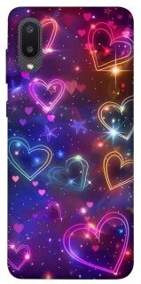 Чехол на Samsung Galaxy A02 Drawn hearts фото 1 из 1