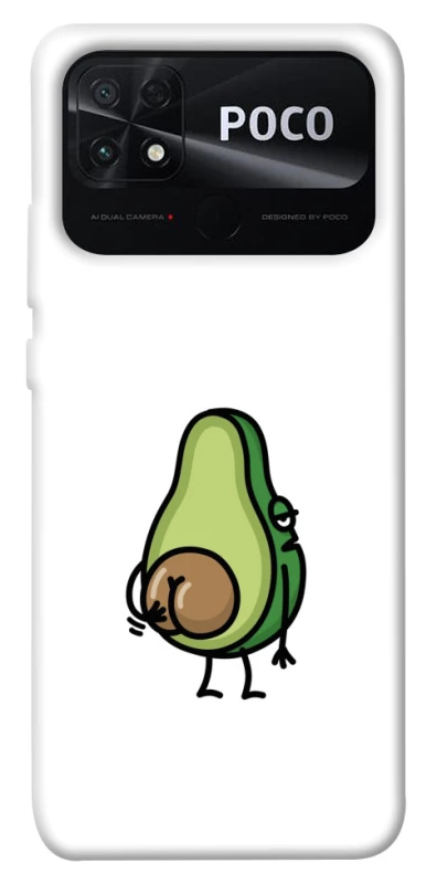 Чохол на Xiaomi Poco C40 Авокадо із сюрпризом фото 1 з 1