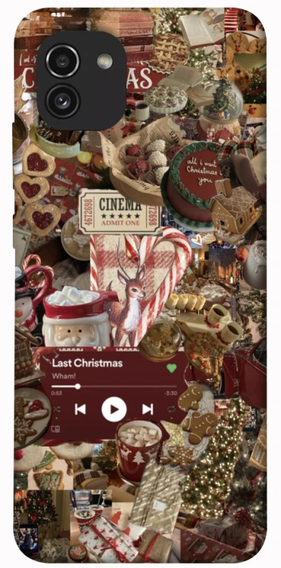 Чохол на Samsung Galaxy A03 Christmas spirit ver.4 фото 1 з 1