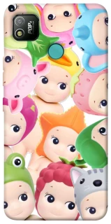 Чехол на TECNO POP 4 Fruit-Zoo Kaleidoscope фото 1 из 1