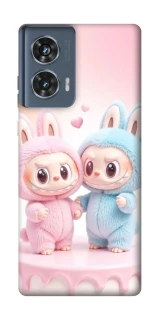 Чохол на Motorola Edge 50 Labubu Twins фото 1 з 1