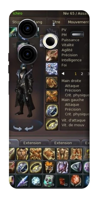 Чохол на TECNO Pova 6 Neo (LI6) Character Menu ver.1 фото 1 з 1