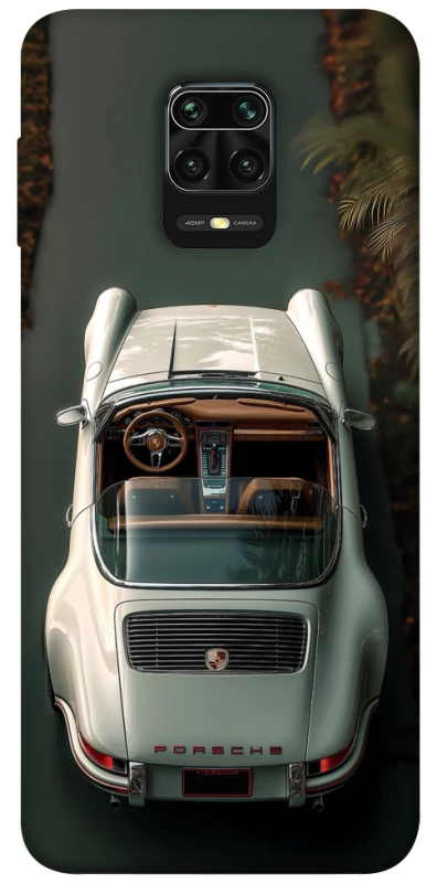 Чехол на Xiaomi Redmi Note 9s / Note 9 Pro / Note 9 Pro Max White porsche фото 1 из 1
