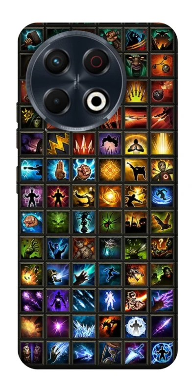 Чохол на TECNO Spark 30 Pro (KL7) Abilities menu ver.3 фото 1 з 1