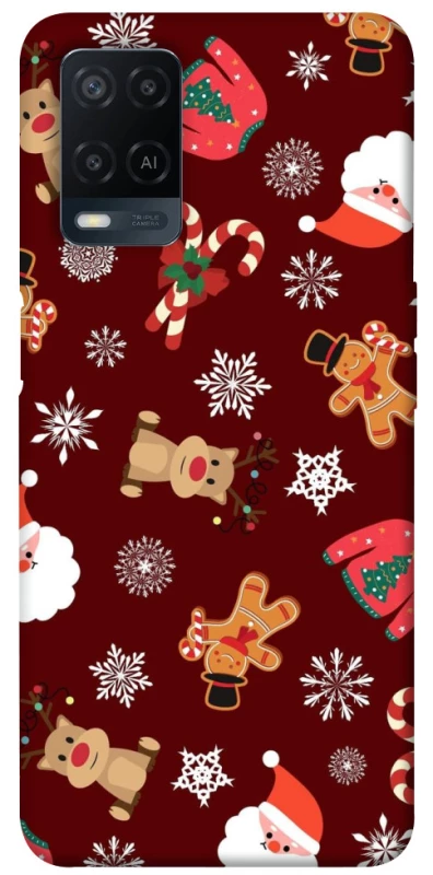 Чехол на Oppo A54 4G Новогодний v6 фото 1 из 1