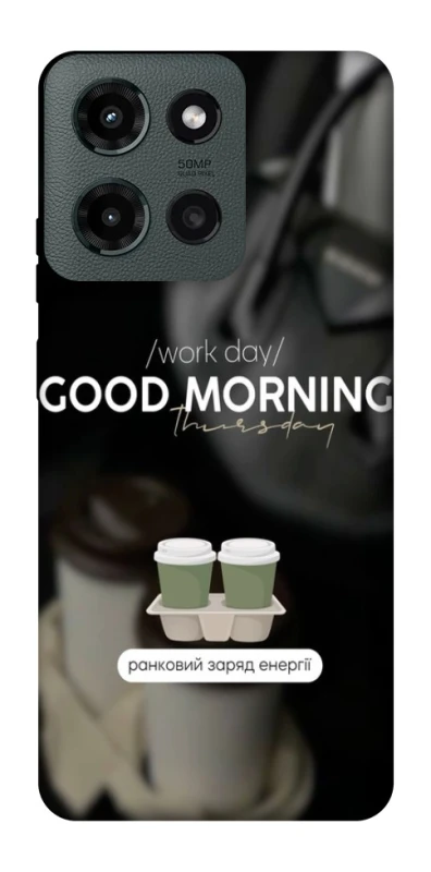Чохол на Motorola Moto G Power (2025) Thursday coffee фото 1 з 1