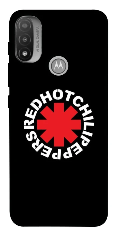 Чохол на Motorola Moto E20 Red Hot Chili Peppers logo фото 1 з 1