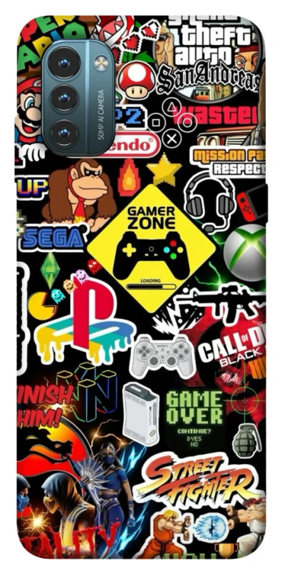 Чехол на Nokia G21 Gamer Zone фото 1 из 1