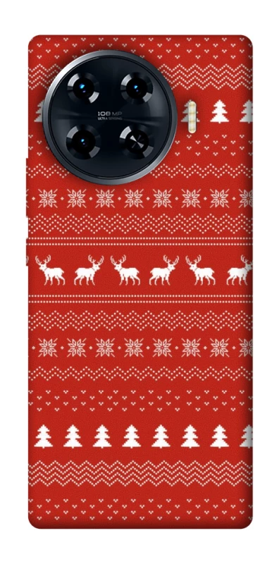 Чохол на TECNO Spark 20 Pro+ Новорічний v12 фото 1 з 1