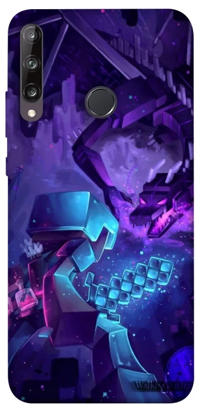 Чехол на Huawei P40 Lite E Minecraft dragon фото 1 из 1