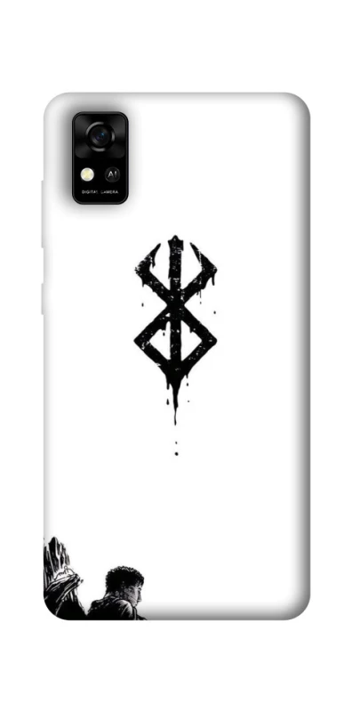 Чохол на ZTE Blade A31 berserk white фото 1 з 1
