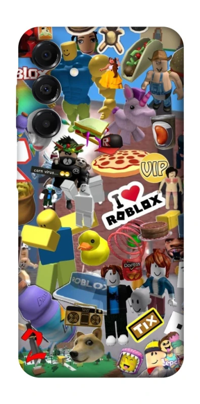 Чохол на Samsung Galaxy A17 4G/5G Roblox collage ver.5 фото 1 з 1