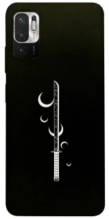 Чехол на Xiaomi Poco M3 Pro 4G / 5G Самурай всегда с катаной фото 1 из 1