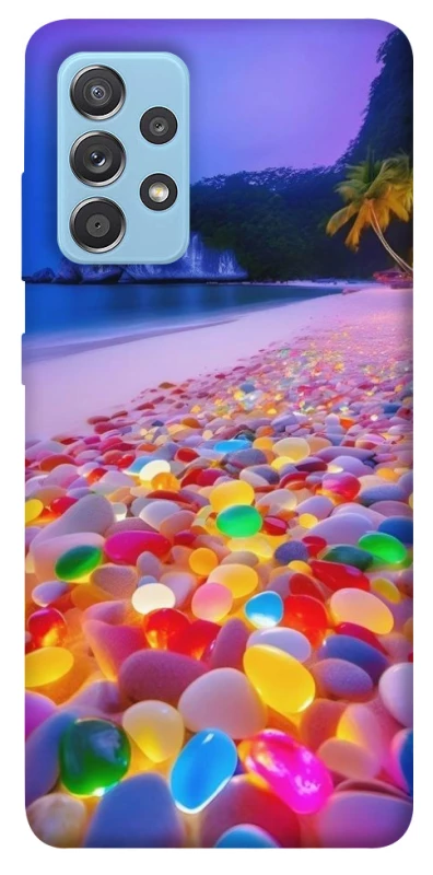 Чохол на Samsung Galaxy A52 4G / A52 5G Каміння світиться на березі фото 1 з 1