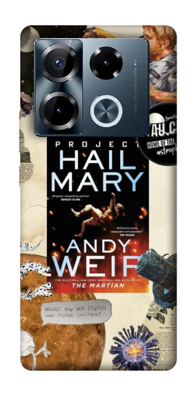 Чохол на Infinix Note 40 Pro 4G Project Hail Mary ver.2 фото 1 з 1