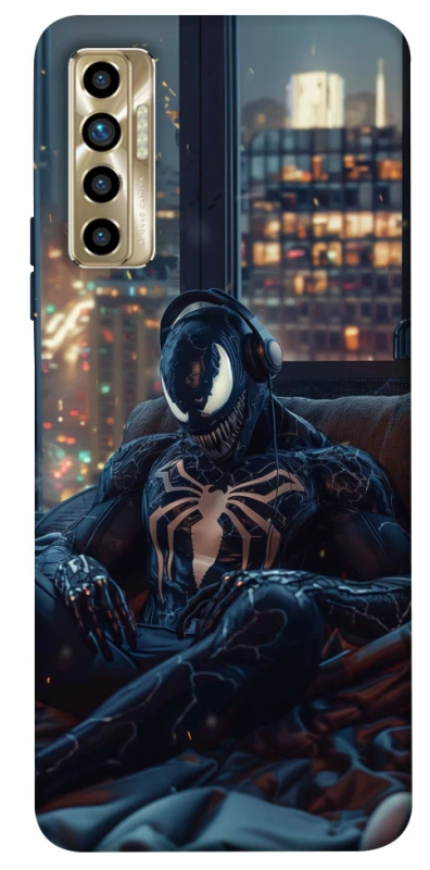 Чехол на TECNO Camon 17P Venom earphones фото 1 из 1