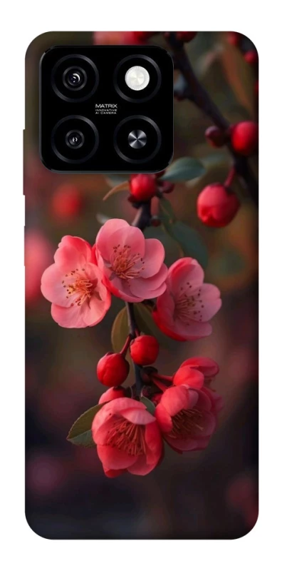 Чехол на ZTE Blade A55 4G Flowers v28 фото 1 из 1