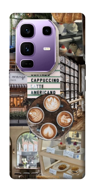 Чохол на Infinix Note 50 Pro+ Coffee collage ver.5 фото 1 з 1