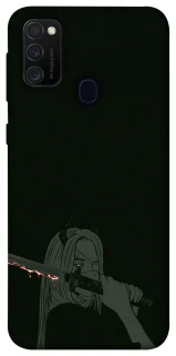 Чехол на Samsung Galaxy M30s / M21 Человек-Бензопила фото 1 из 1