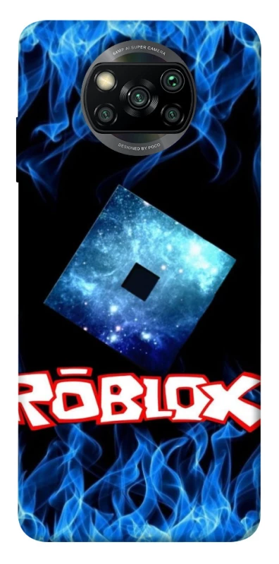 Чохол на Xiaomi Poco X3 NFC / Poco X3 Pro Roblox Galaxy Flame Logo фото 1 з 1
