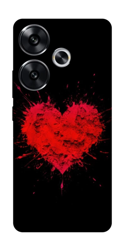 Чехол на Xiaomi Poco F6 Splash heart фото 1 из 1