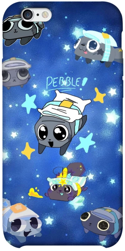 Чохол на Apple iPhone 6/6s plus (5.5") Pebble kitten stars фото 1 з 1
