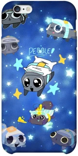 Чехол на Apple iPhone 6/6s plus (5.5") Pebble kitten stars фото 1 из 1