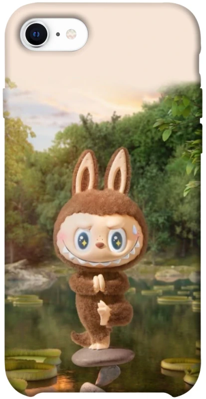 Чохол на Apple iPhone SE (2020) Labubu Yoga фото 1 з 1