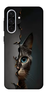 Чехол на Samsung Galaxy A36 5G Кот-подглядыватель v2 фото 1 из 1