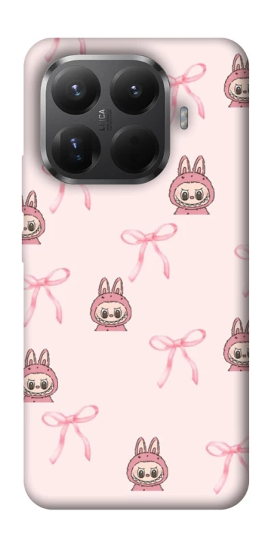 Чохол на Xiaomi 15T Pro Pink bows and Labubus фото 1 з 1