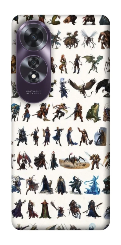 Чохол на Oppo A60 Character Selection фото 1 з 1