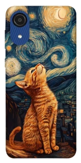 Чохол на Samsung Galaxy A03 Core van gogh cat фото 1 Чохол на Samsung Galaxy A03 Core van gogh cat фото 1 з 1