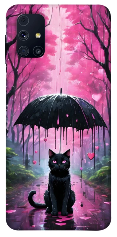 Чохол на Samsung Galaxy M31s Black cat фото 1 з 1