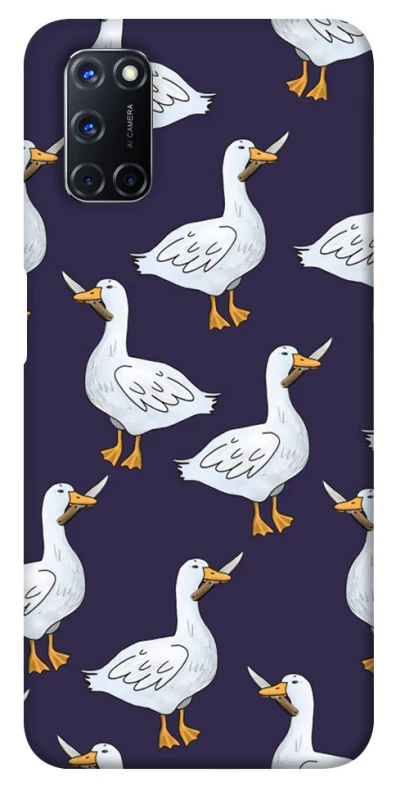Чохол на Oppo A52 / A72 / A92 Гуси з претензією фото 1 з 1