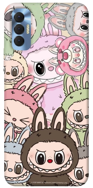 Чохол на TECNO Spark 8P All Labubu 3 фото 1 з 1