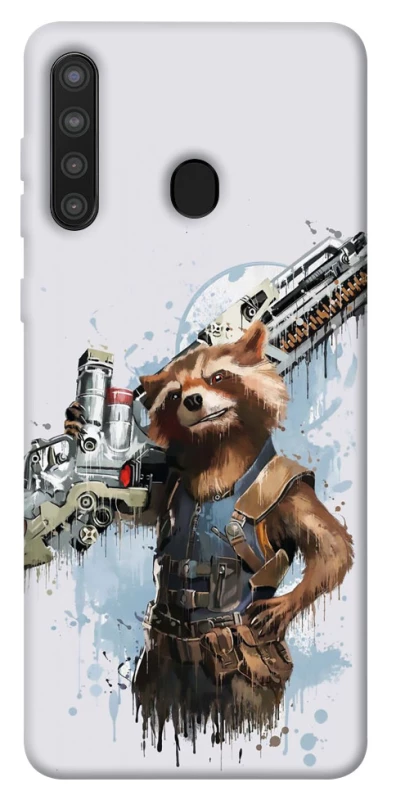 Чехол на Samsung Galaxy A21 Rocket Raccoon фото 1 из 1