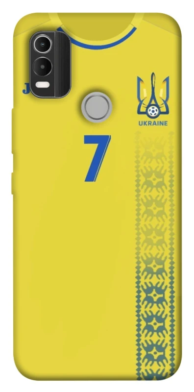 Чохол на Nokia C21 Plus UA-Football ver.3 фото 1 з 1