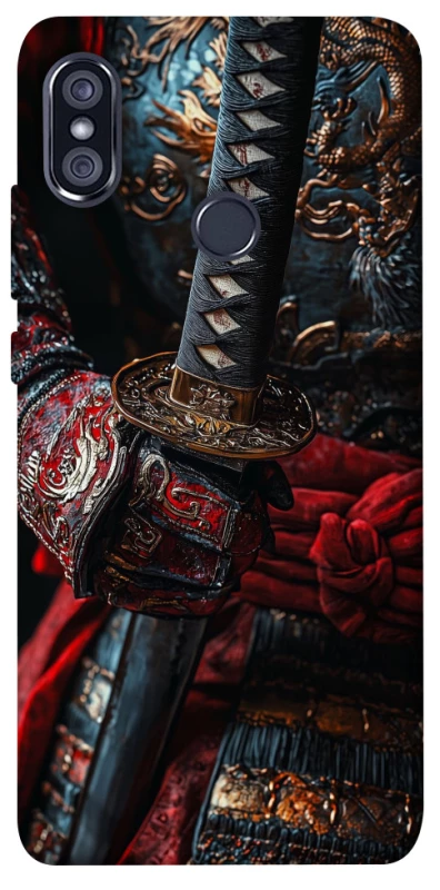 Чехол на Xiaomi Redmi Note 5 Pro / Note 5 (AI Dual Camera) samurai фото 1 из 1