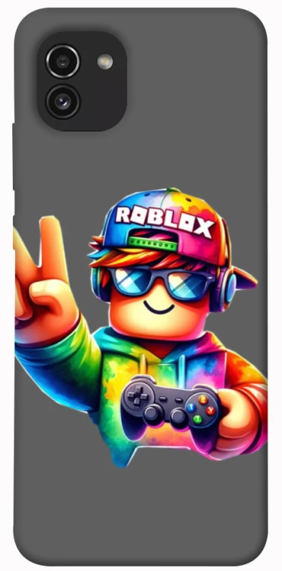 Чохол на Samsung Galaxy A03 Roblox Gamer Peace фото 1 з 1